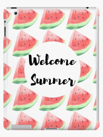 Welcome Summer Preppy Surf Style iPad Case Skin By