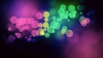Colorful Bubbles Wallpaper