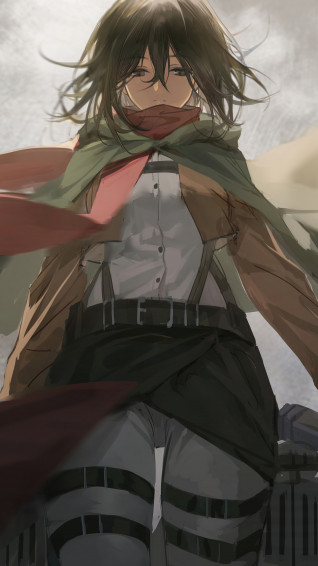 Mikasa Ackerman Attack On Titan 4k Wallpaper iPhone HD Phone 3410f