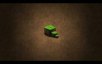 Cube Minecraft Desktop Wallpaper HD