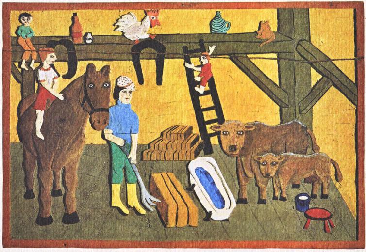 Folk Art Mary