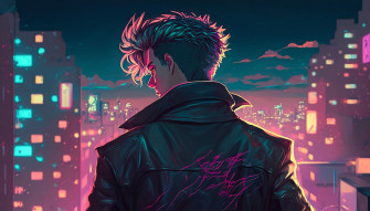 4k Cyberpunk Webtoon By Pikswell