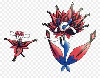 Flab B Floette Florges Pok Mon X And Y Flower Eternal Png