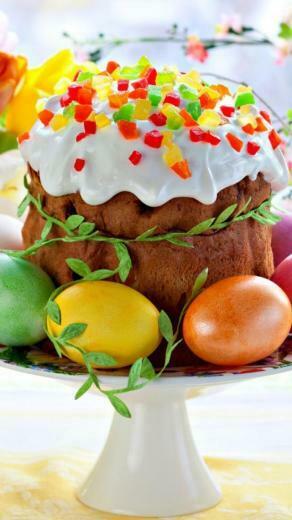 Easter Eggs iPhone HD Wallpaper