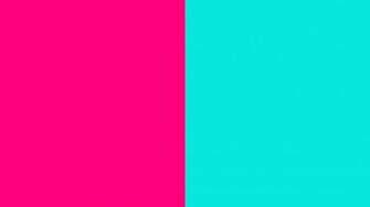 Resolution Bright Pink And Turquoise Solid Two Color Background