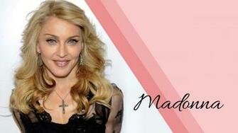 Madonna Wearing Black Leather Jacket And Gloves Wallpaper