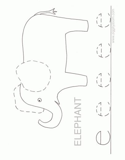 Printable Alphabet Tracing Worksheets Letter E