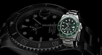 Rolex Green Sub Wallpaper HD Res