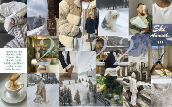 January Moodboard Desktop iPhone Wallpaper