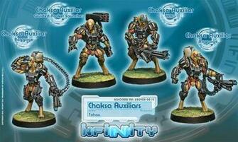 Infinity Tohaa Chaksa Auxiliars Box The Board Game