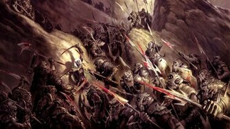 Orc Battle HD Wallpaper
