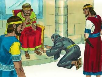 BibleImage Absalom Rebels Against King David