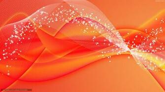 Wallpaper Orange Pink Line Bubbles Desktop