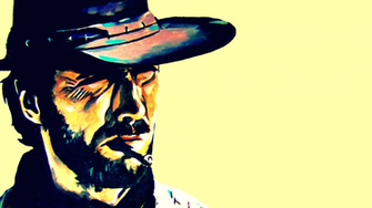Clint Eastwood Drawing Wallpaper