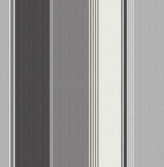 Black White And Silver Striped Wallpaper By Debona
