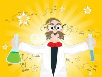Science Research Background With Scientist Royalty Stock