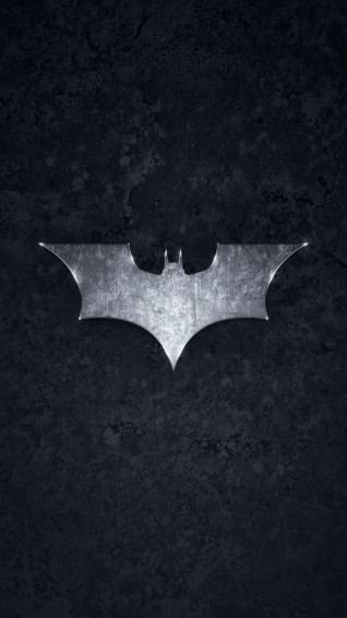Batman Logo Brushed Metal Best Htc One Wallpaper
