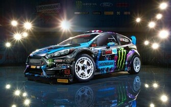 Ken Block Ford Fiesta Wallpaper