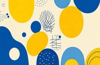 Yellow And Blue Wallpaper