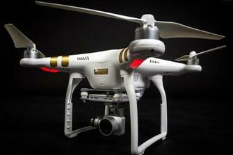 Wallpaper Dji Phantom Drone Quadcopter Sunset