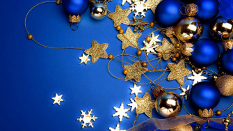 Gold Christmas Wallpaper