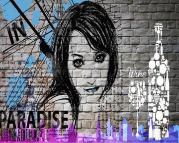 3d Wallpaper Modern Minimalist Brick Wall Illustrated Beautiful