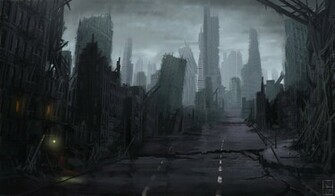 Ruined City By Mihawq
