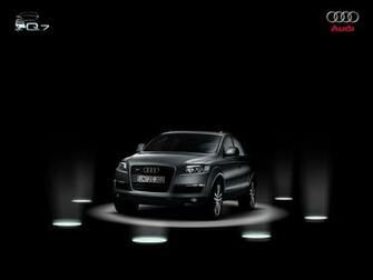 Audi Q7 On Stage Desktop Pc And Mac Wallpaper