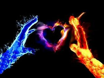 Fire And Ice Wallpaper To Your Cell Phone Heart