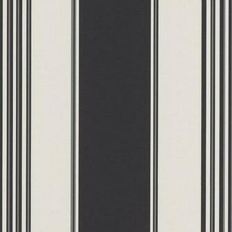 Large Striped Metallic Luxury Embossed Textured Vinyl Wallpaper