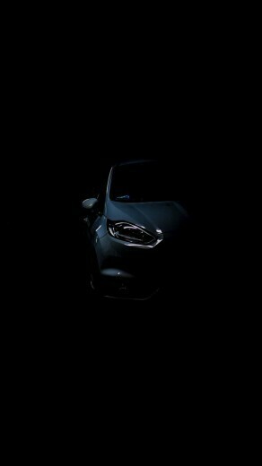 Auto Headlight Dark Background Wallpaper