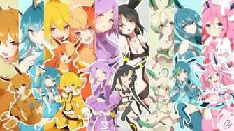 Pokemon Chibi Flareon Animal Ears Eevee Espeon Umbreon Anime