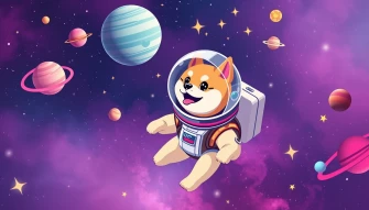 Doge Space Wallpaper