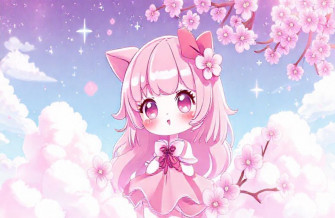 Pink Anime Wallpaper