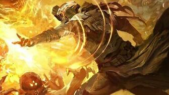 Wallpaper Destiny Art Warlock And