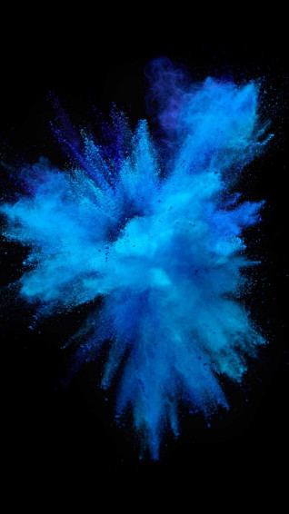 Black And Blue iPhone Wallpaper
