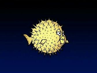 Puffer Fish Wallpaper Minimal