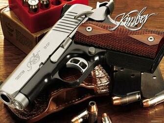 Kimber Pistol Computer Wallpaper Desktop Background