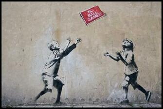 Banksy No Ball Games Streetart Infobae