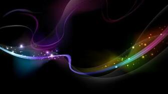 Wallpaper Wavy Background Shadow Colored Full HD