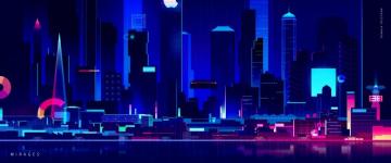 Desktop Wallpaper Futuresynth By Romain Trystram Mirages