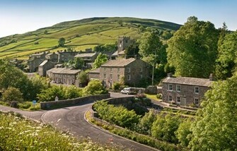 England Village Wallpaper