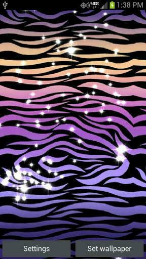 Zebra Rainbow Live Wallpaper For Android
