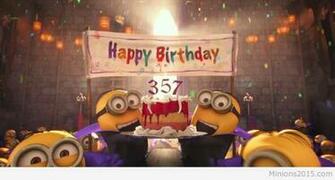Happy BirtHDay Minions