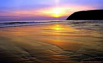 Beach Sunset Background For Desktop Wallpaper Best HD