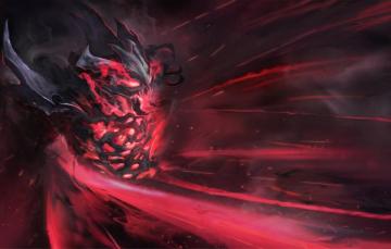 Wallpaper The Demon Art Dota Shadow Fiend Nevermore Image