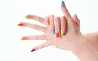 Hands Nail Wallpaper Polish