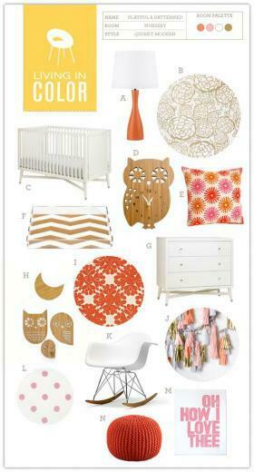 Nurseries Inspiration Coral Pink Colors Joy Wallpaper