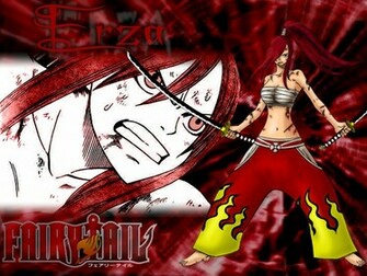 Titania Erza Scarlet Wallpaper