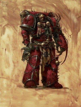 Chaos Possessed Space Marine Wallpaper Abstract